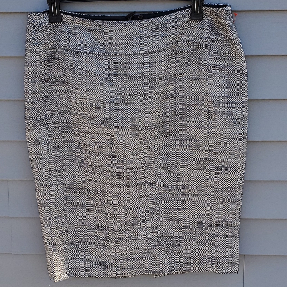 Lafayette 148 Tweed Pencil Skirt 16